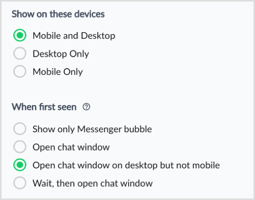 ManyChat Show on These Devices