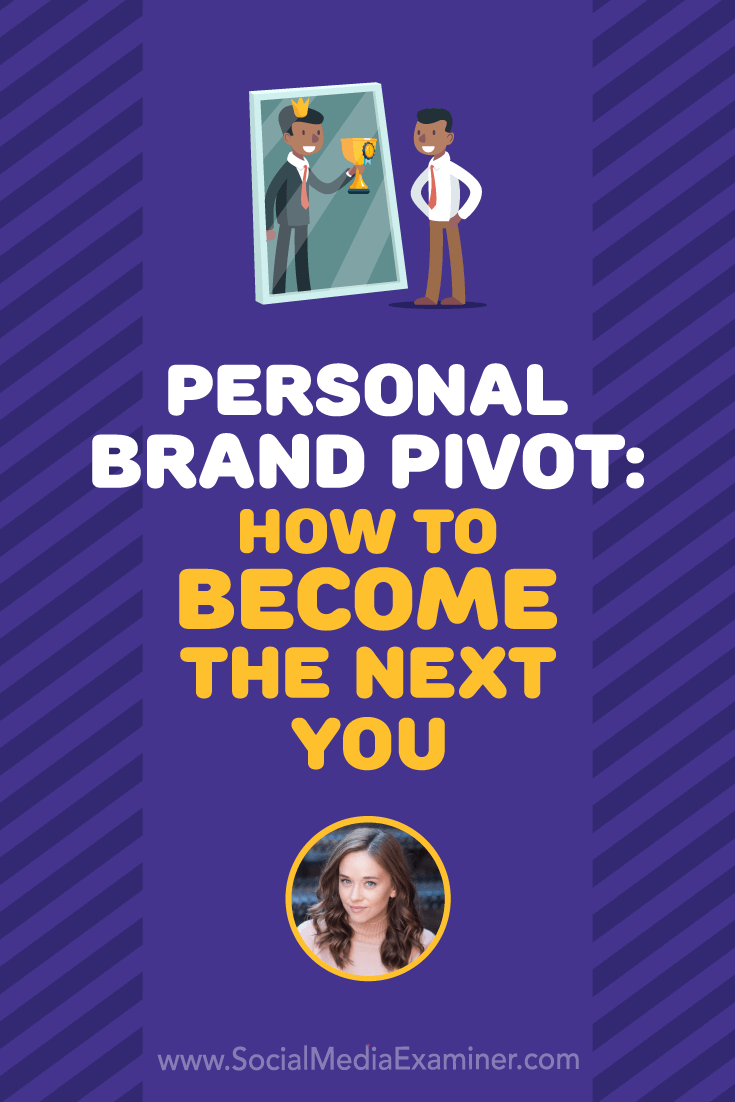 Social Media Marketing Podcast 304. In this episode, explore how to pivot your personal brand with Amy Landino.