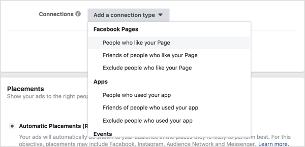 Target most likely existing customers, friends of most likely existing customers, and even people who don't like your page