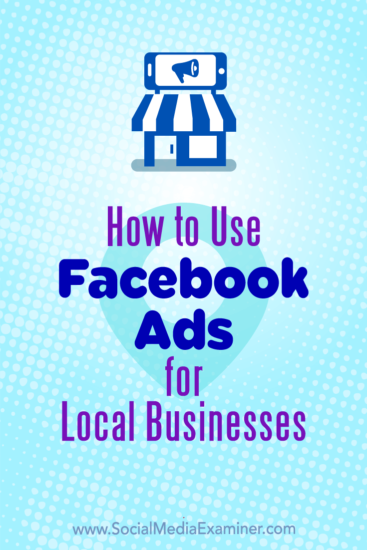 Learn how to start advertising a local brick-and-mortar business on Facebook.