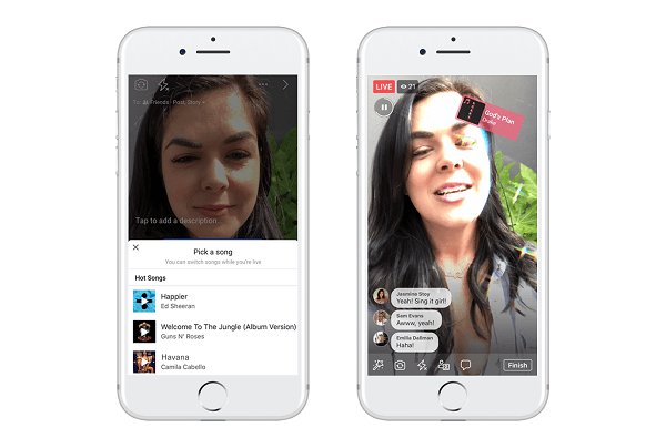 Facebook is testing Lip Sync Live, a new feature designed to let users pick a popular song and pretend to sing it on a Facebook Live broadcast.