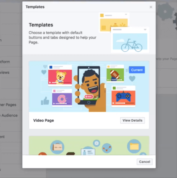 Facebook is testing a new video template for Pages that puts video and community front and center on a creator’s Page, with special modules for things like videos and groups.