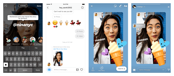 Instagram added one of its most-requested features to Stories, the ability to re-share a post from friends.