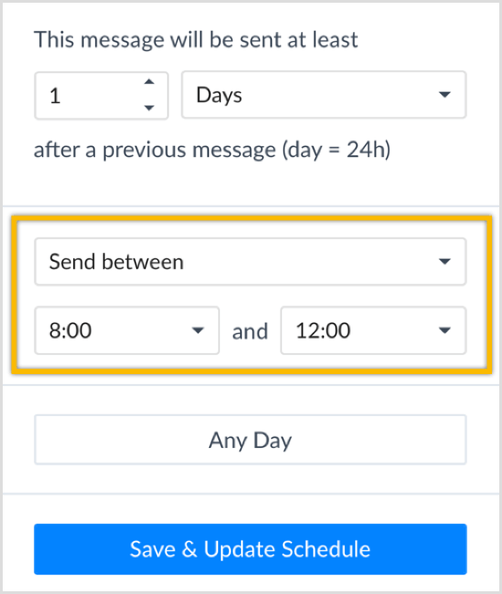 create sequence for Messenger bot with ManyChat