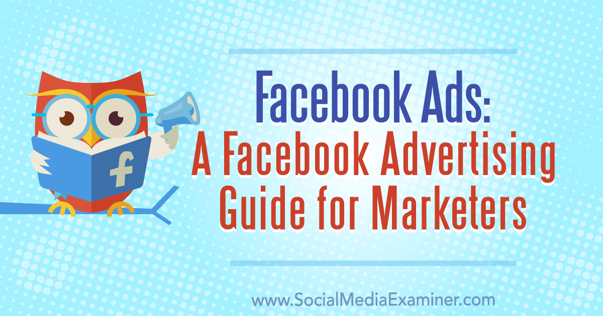Image for Facebook Ads: A Facebook Advertising Guide for Marketers : Social Media Examiner