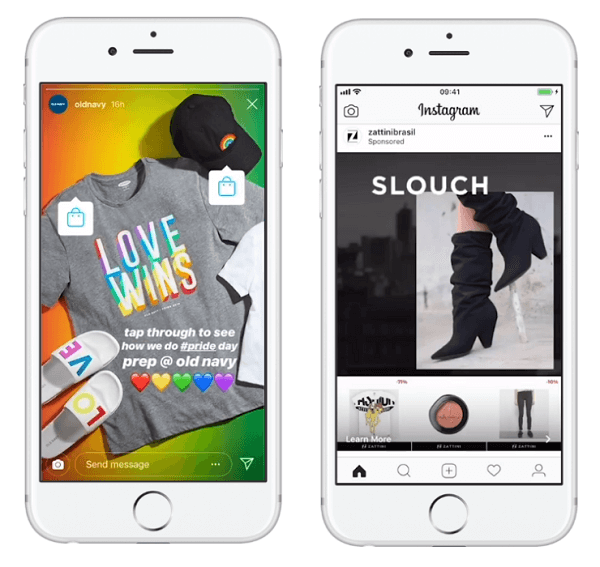 Facebook expands efforts to reach shoppers seamlessly on Instagram with shopping tags and its collection ad formats.