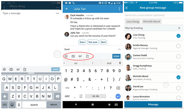 LinkedIn rolls out updates to LinkedIn Messaging.