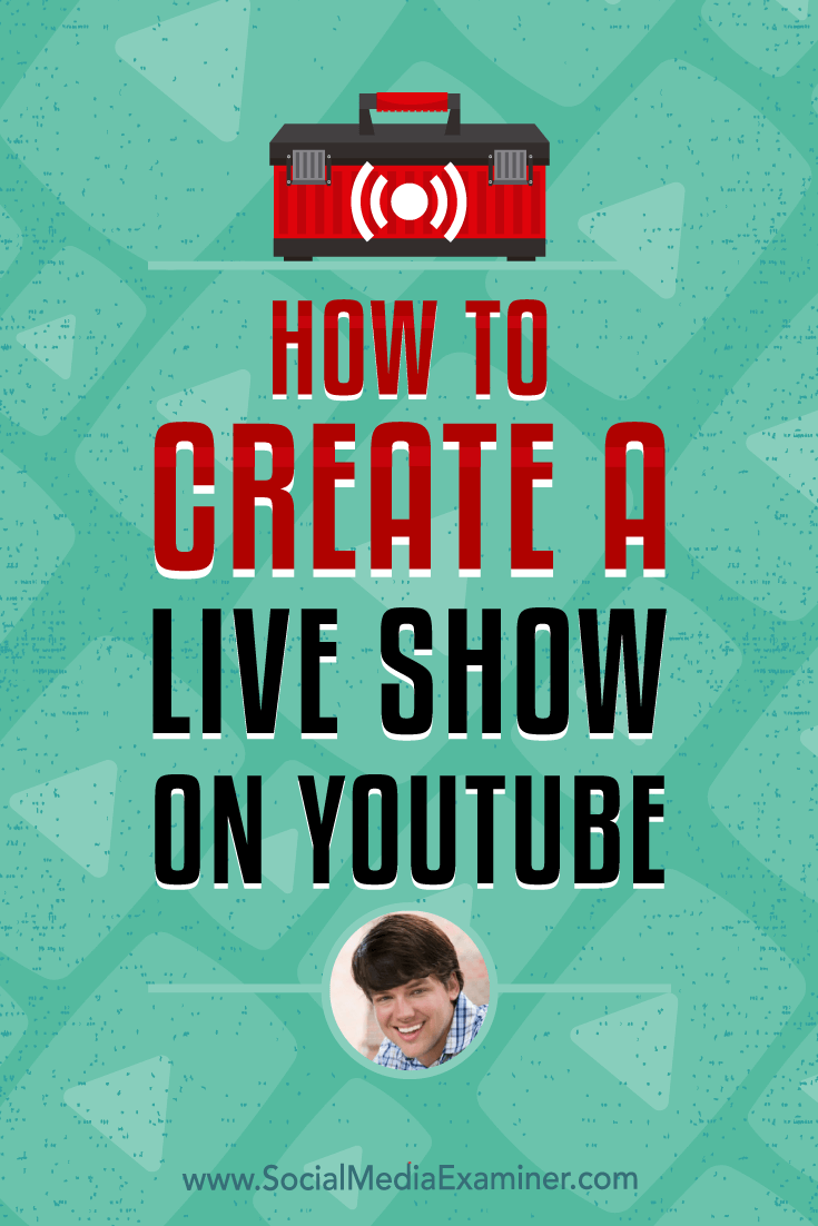 Discover how to use OBS live-streaming software to produce quality audio and video. Find tips for appearing on-camera and creating a structure for your YouTube show.