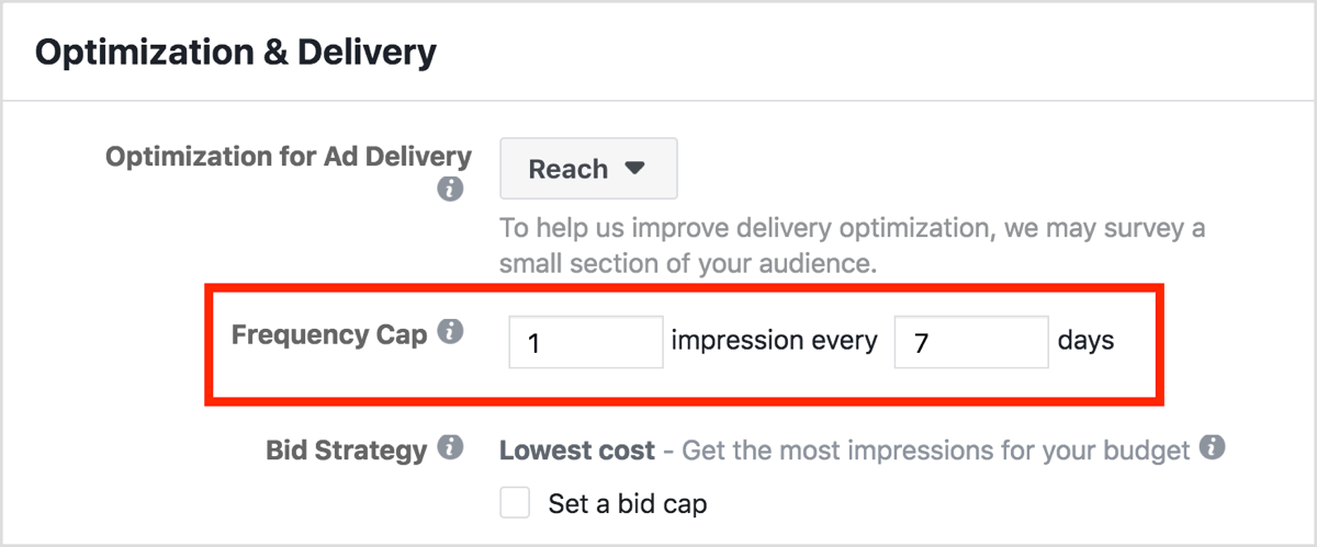frequency facebook