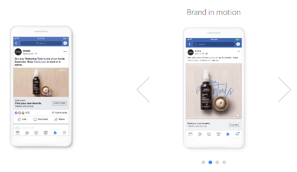 Facebook’s Creative Shop debuted a new production approach called Create to Convert, an easy framework to add lightweight motion to still images to create more compelling and effective direct-response ads.