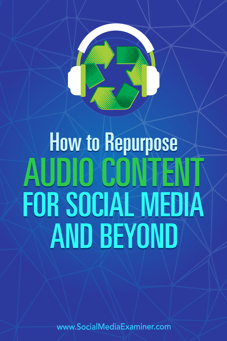 Discover how to repurpose the audio content from your Alexa flash briefing skill or podcast to reach a wider audience.