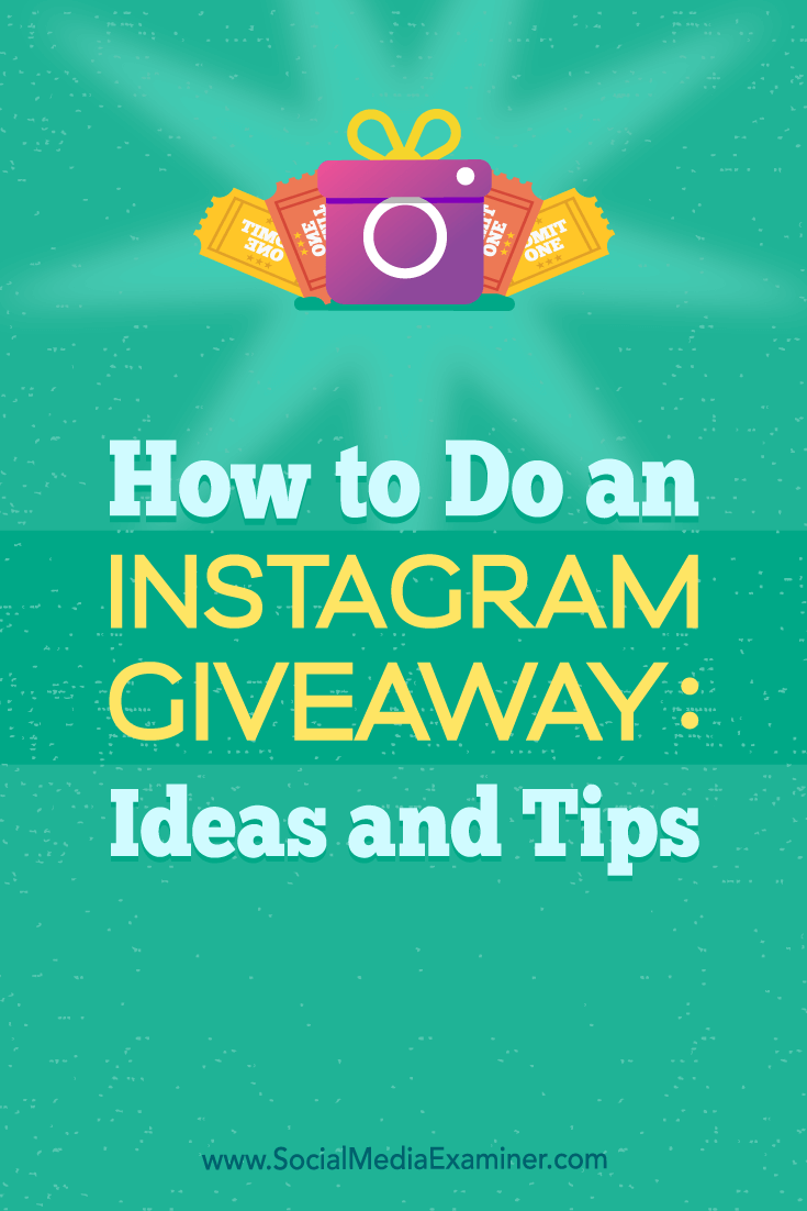 Find tips and inspiration to help you plan a successful Instagram contest that supports your marketing goals.