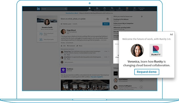 LinkedIn Dynamic Ads are now available in Campaign Manger.