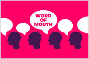 This is an infographic from Jay Baer’s Chatter Matters research. It states that 83% of Americans have made a word-of-mouth recommendation.