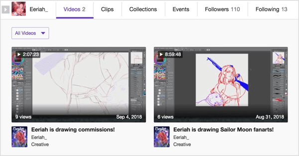 Twitch thumbnails will display as 1280 x 720 pixels.
