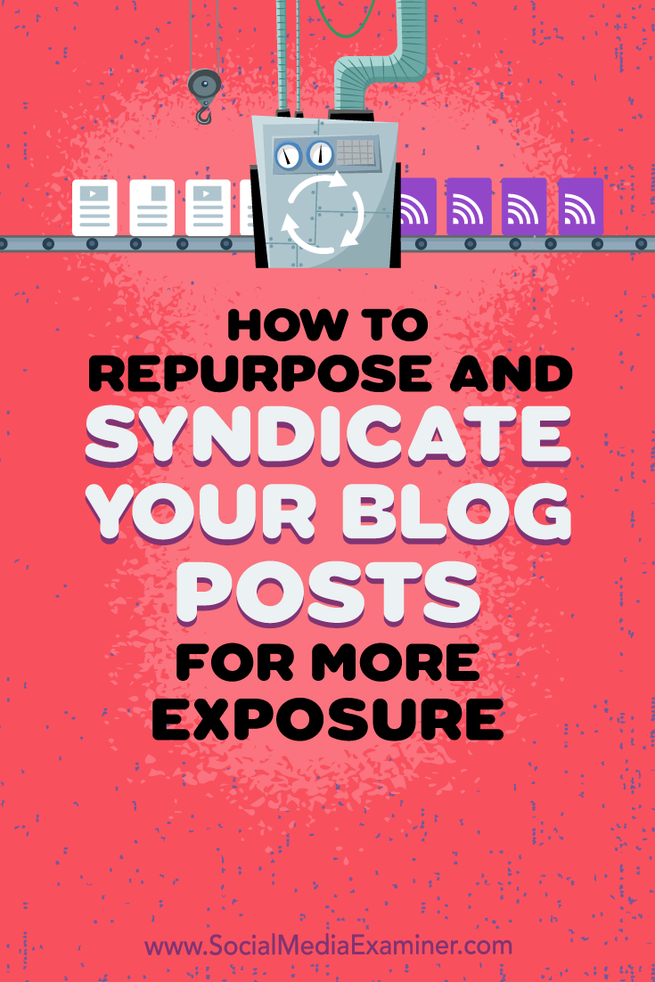 Learn how to republish your blog posts on social networks and other platforms while protecting your original content's search rank.