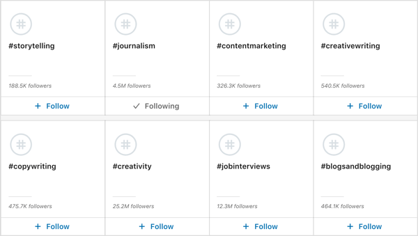 Discover more hashtags on LinkedIn.