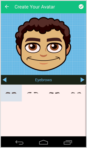 bitmoji customize avatar