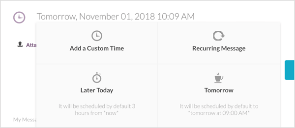 Schedule a Slack message with Convergely.