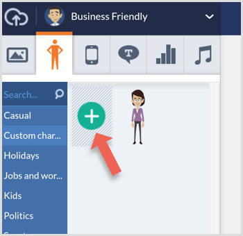 goanimate create custom character