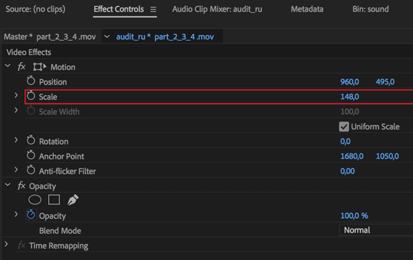 Setting to adjust the frame rate of your sequence in Adobe Premier Pro.