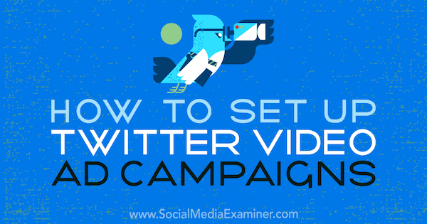 How to Set Up Twitter Video Ad Campaigns by Richa Pathak on Social Media Examiner.