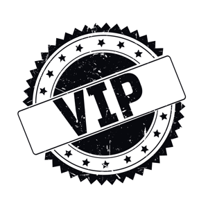 stock art showing VIP seal