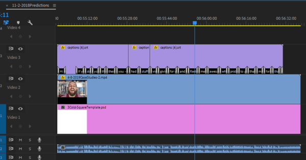 Use a six-step workflow to create video for multiple platforms, step 10, add your .srt file to your video in Premiere Pro