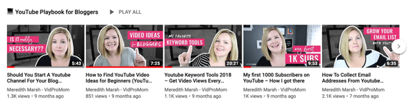 How to use a video series to grow your YouTube channel, example of a 5-video YouTube series on a single topic