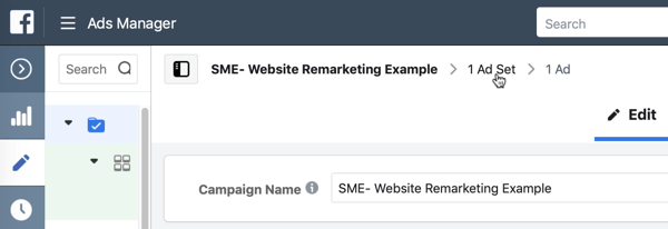 Use Facebook ads to advertise to people who visit your website, Step 7.
