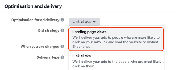 Use Facebook ads to advertise to people who visit your website, Step 9.