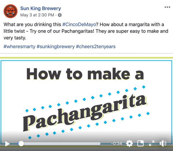 Use Facebook video ads to reach local customers, step 1.