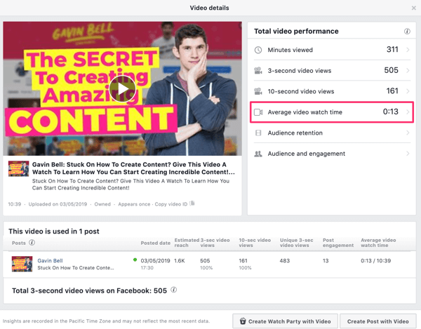 Use Facebook video ads to reach local customers, step 6.