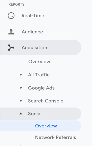 Set up Google Analytic Goals for Instagram Stories, Step 1.