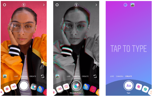 Instagram introduces Create Mode.