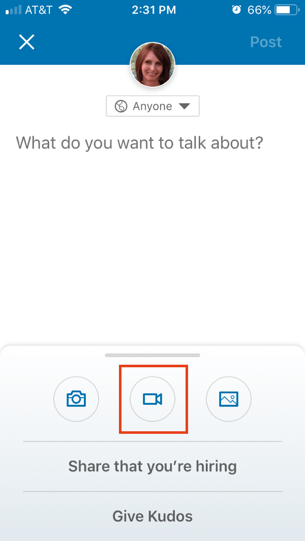 Use video to reinforce your brand on LinkedIn.