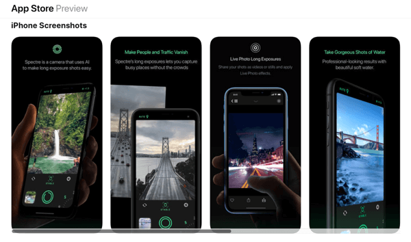 Use Spectre to create stunning long-exposure images with your iPhone.