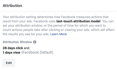 How to track attribution on Facebook and Google, step 4.