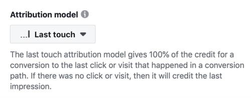 How to track attribution on Facebook and Google, step 8.