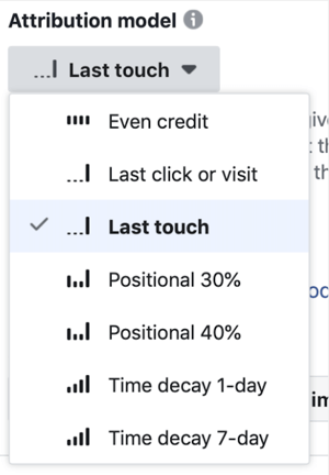 How to track attribution on Facebook and Google, step 7.