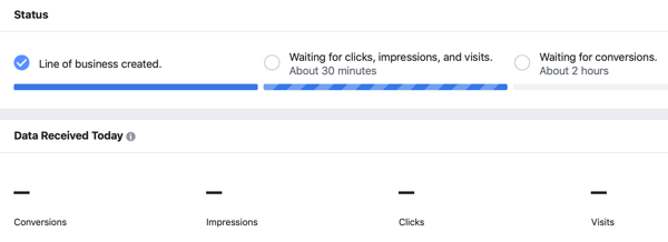 How to track attribution on Facebook and Google, step 3.