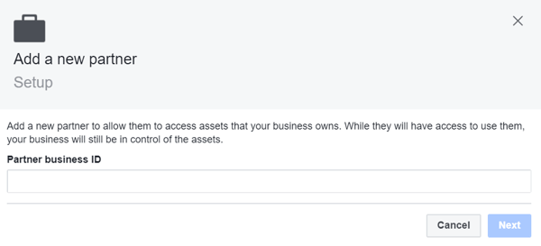 Use Facebook Business Manager, Step 8.