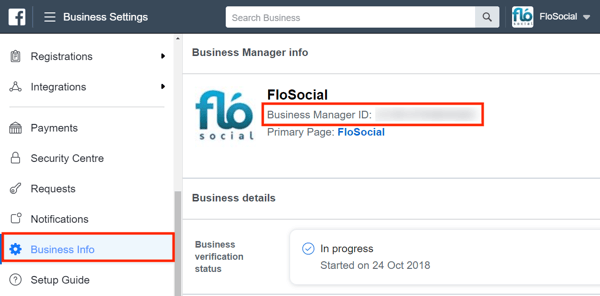 Use Facebook Business Manager, Step 9.