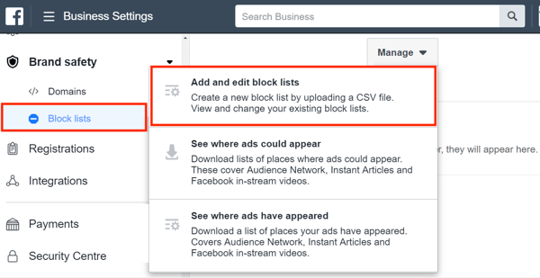 Use Facebook Business Manager, Step 14.