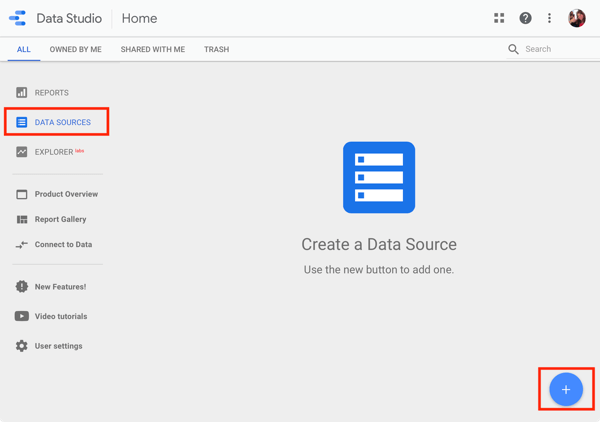 Use Google Data Studio, step 6.