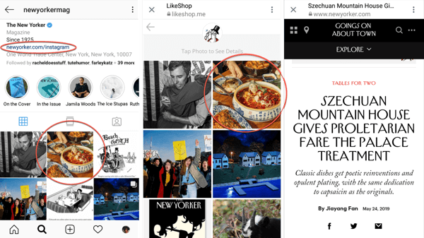 8 Ways to Share Links on Instagram : Social Media Examiner