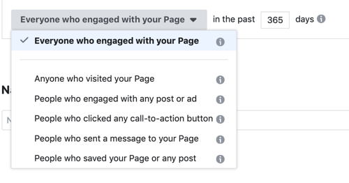 Facebook ad funnels framework engagement custom audience.