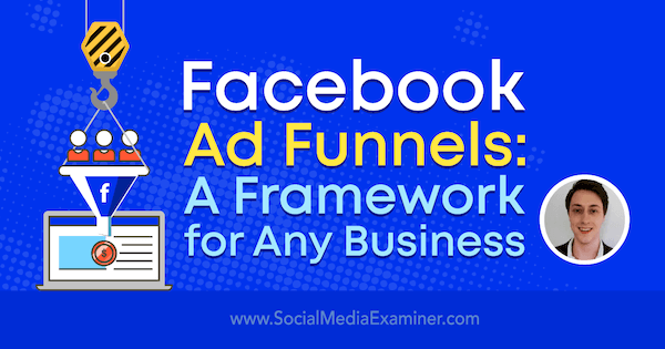 Facebook Ad Funnels: A Framework for Any Business featuring insights from Charlie Lawrance on the Social Media Marketing Podcast.