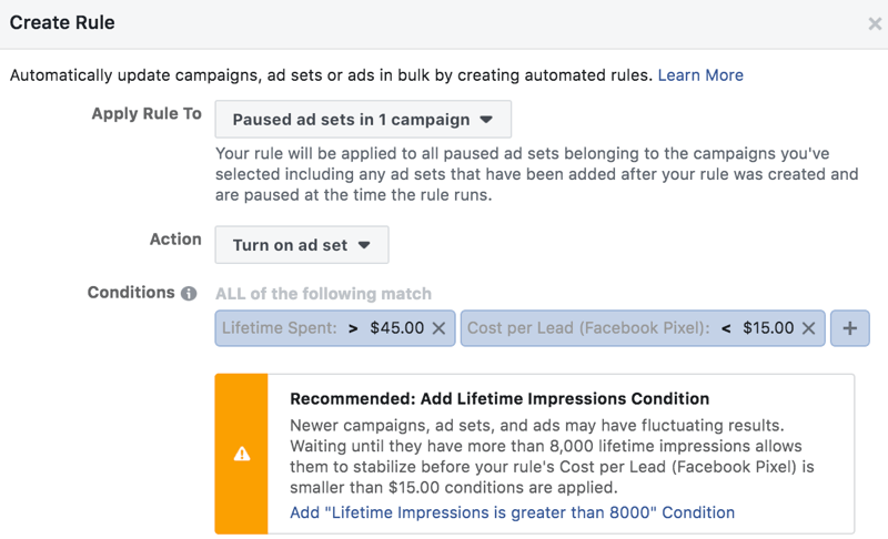 Scale your Facebook ad campaigns; step 16.