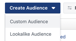 Facebook ad funnels framework audience set up.